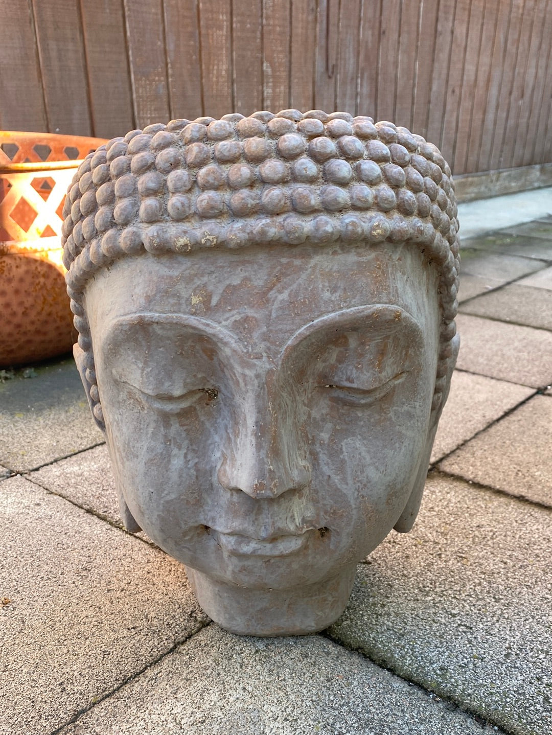 Big Buddha Head Planter