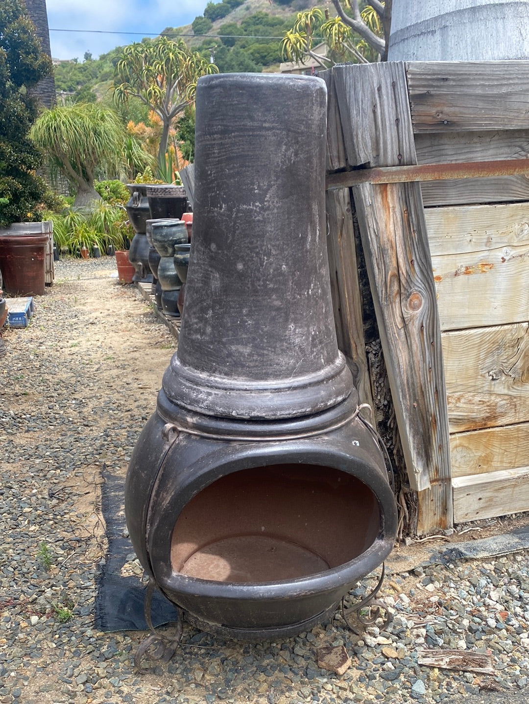 Iron Stand Chiminea