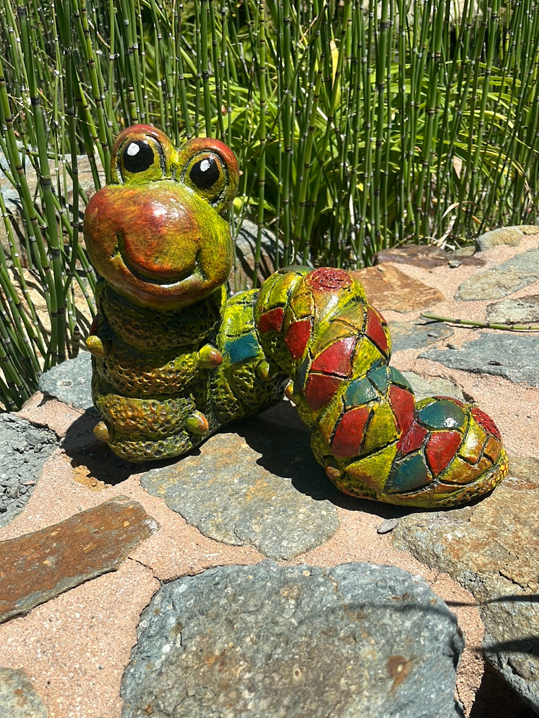 Caterpillar Statue