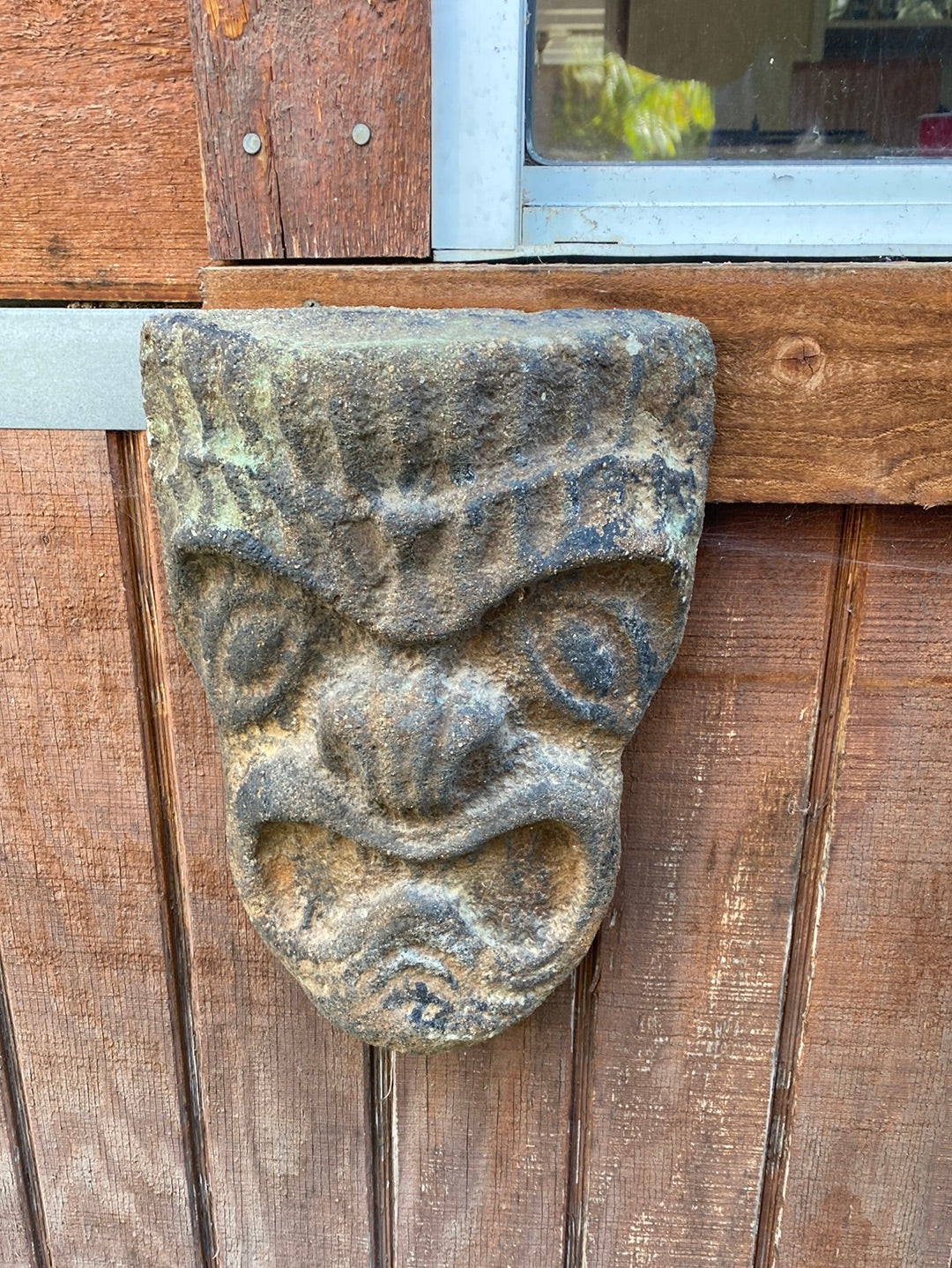 Wall Mounted Tiki Heads