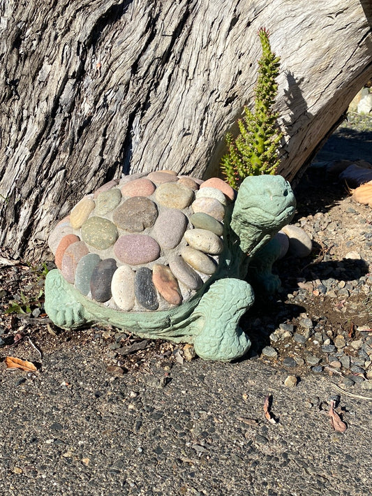 Giant Stone Tortoise Statue