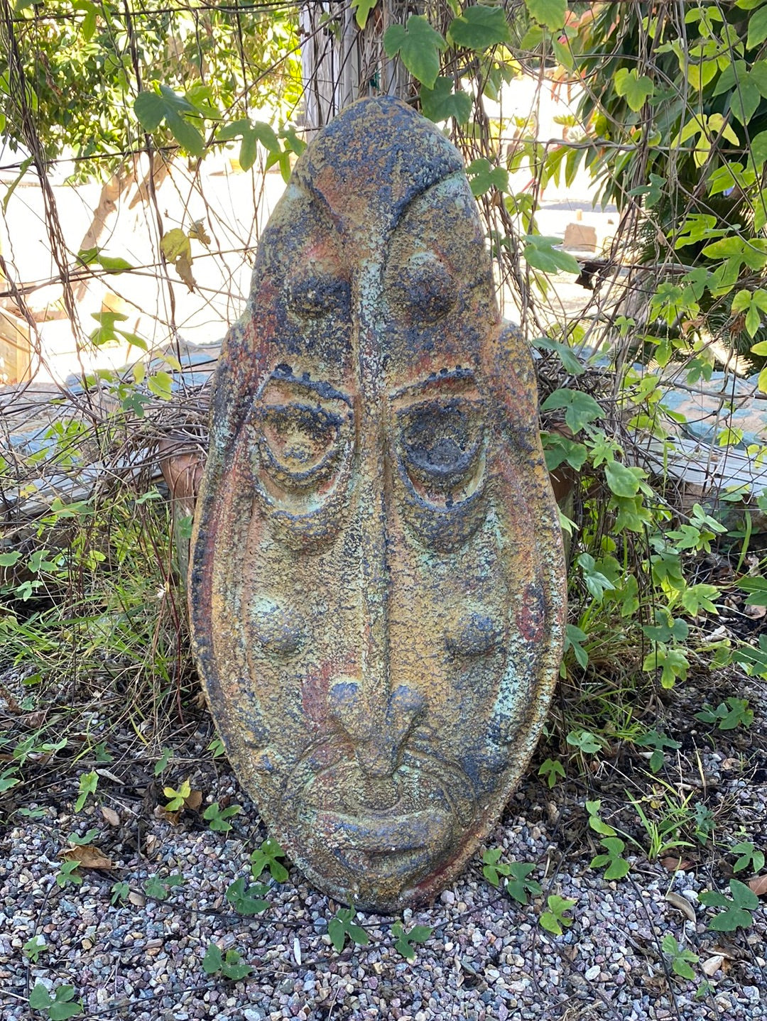 Wall Mounted Tiki Heads