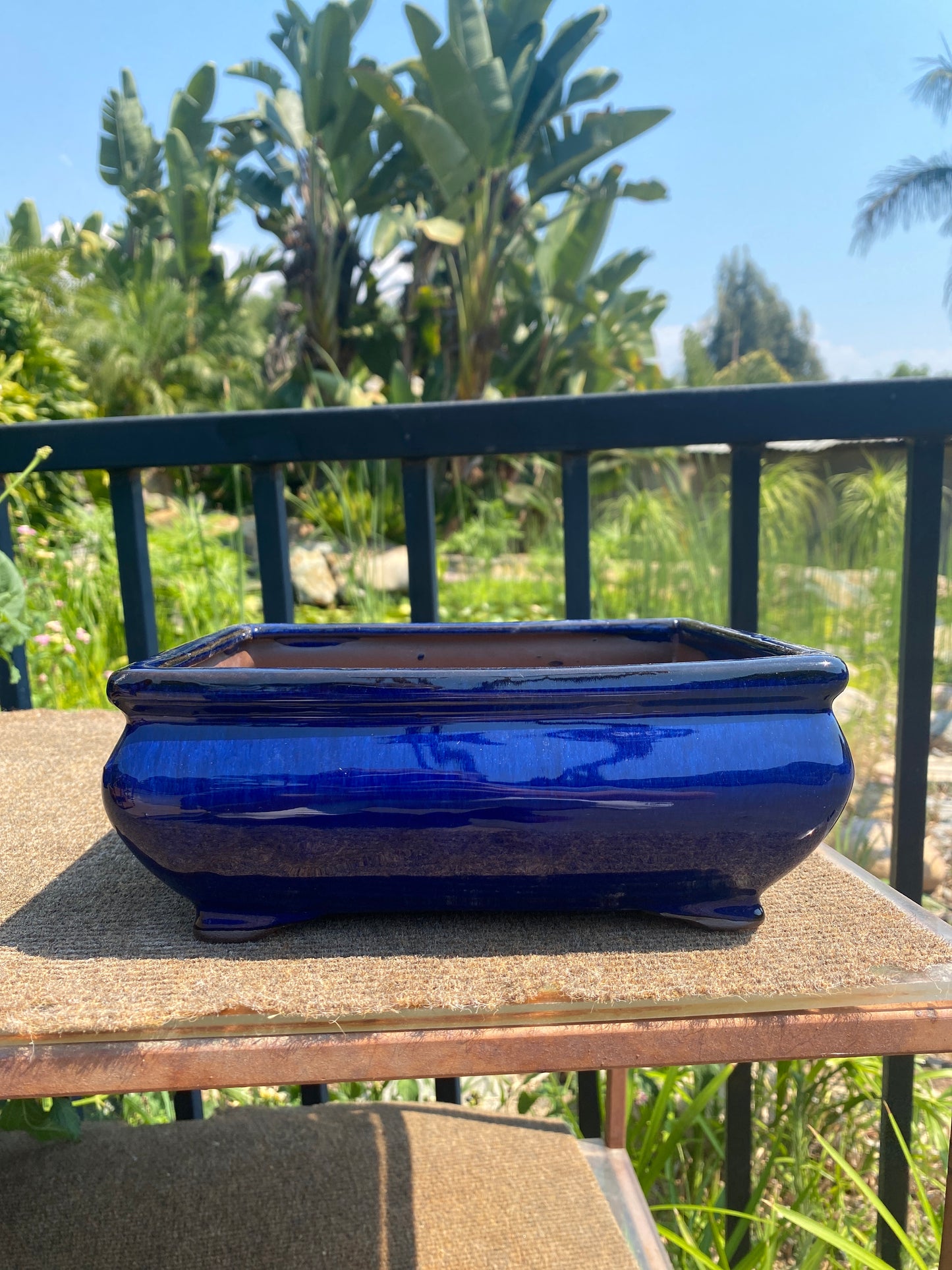 Skinny Rectangular Bonsai Pot