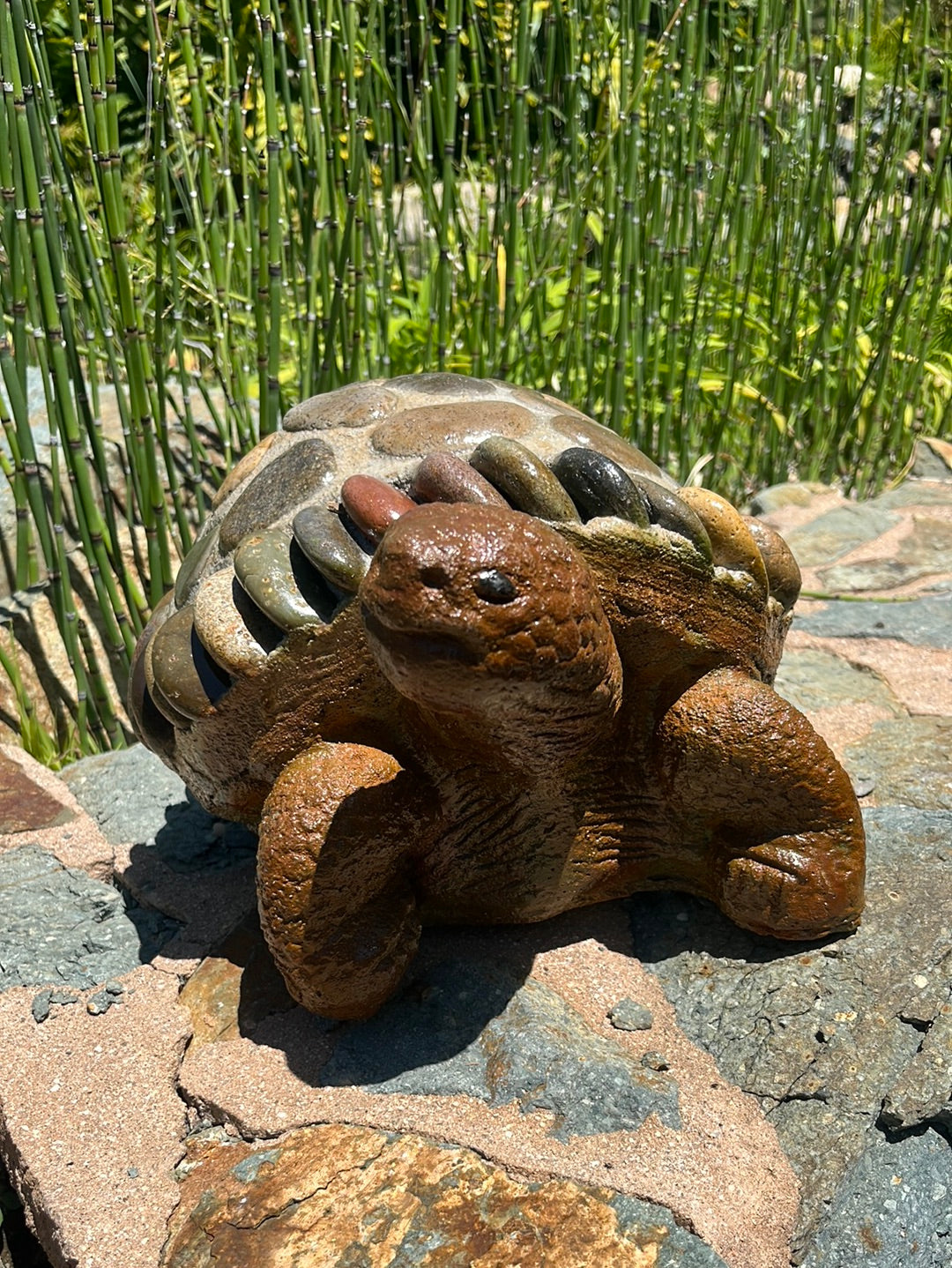 Stone Tortoise Statue