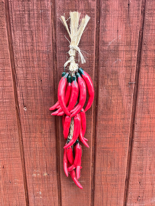 Felipe’s Talavera Wall Mounted Chiles