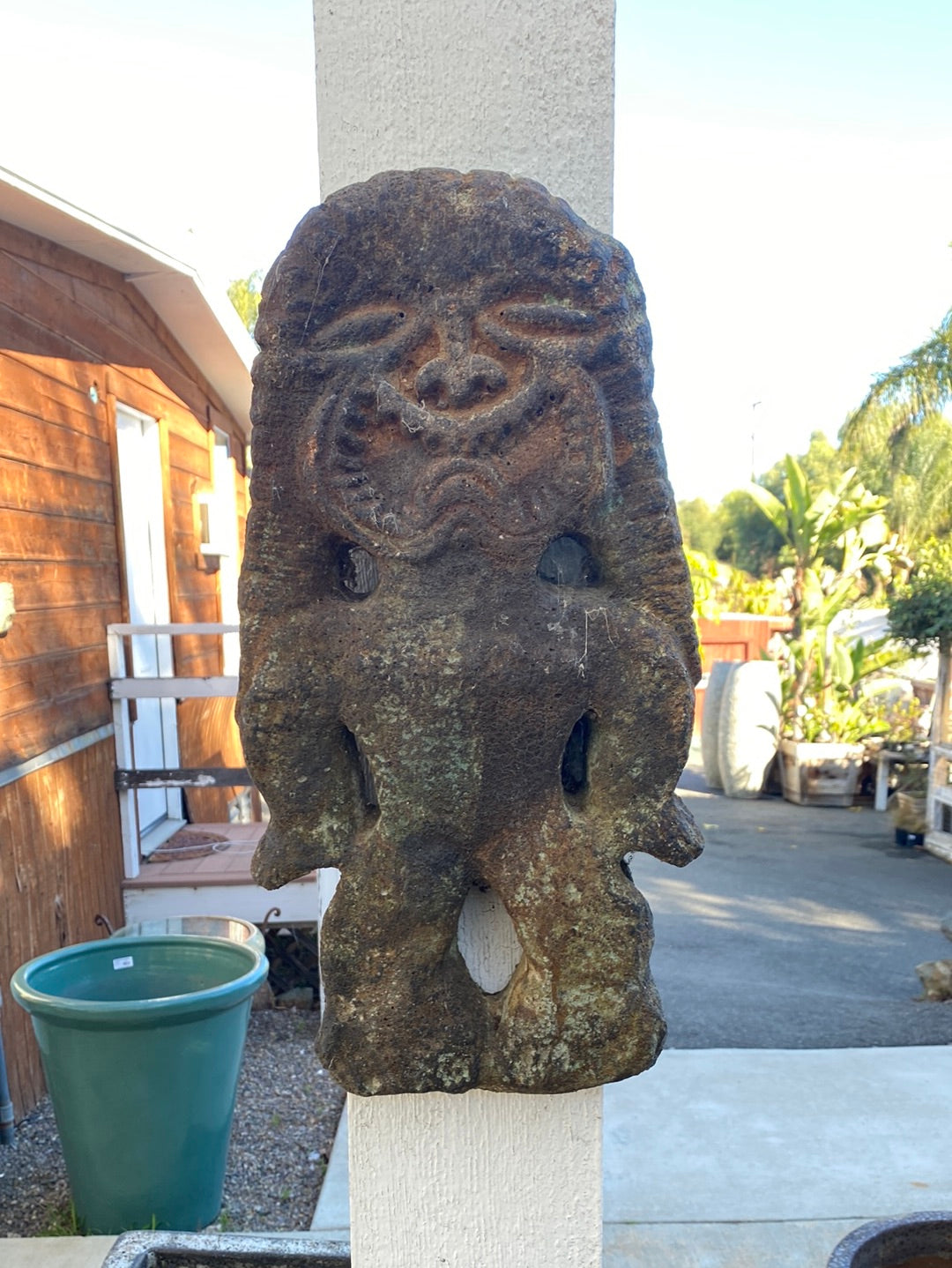 Wall Mounted Tiki Heads