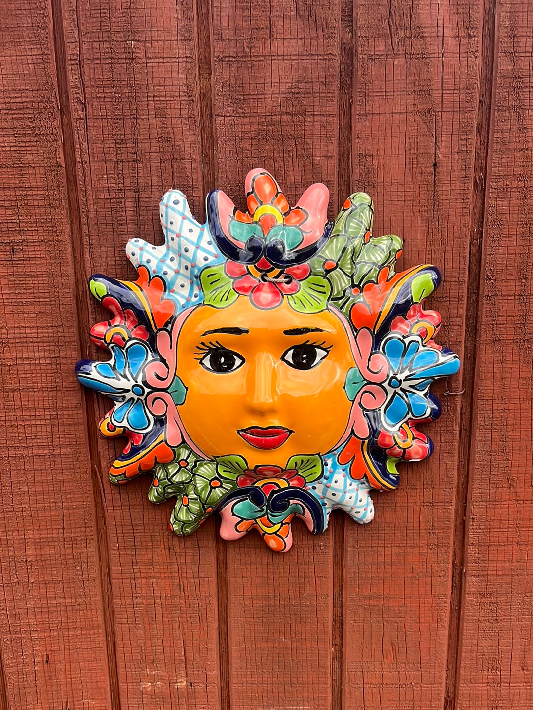 Talavera Wall Mounted Sun