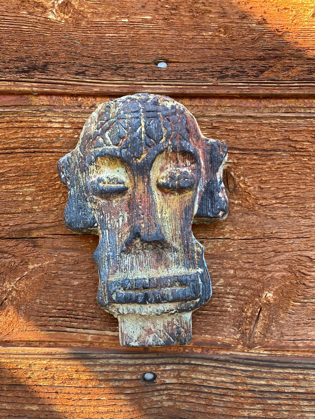 Wall Mounted Tiki Heads