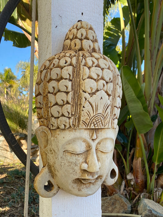 Wall Mounted Buddha Head