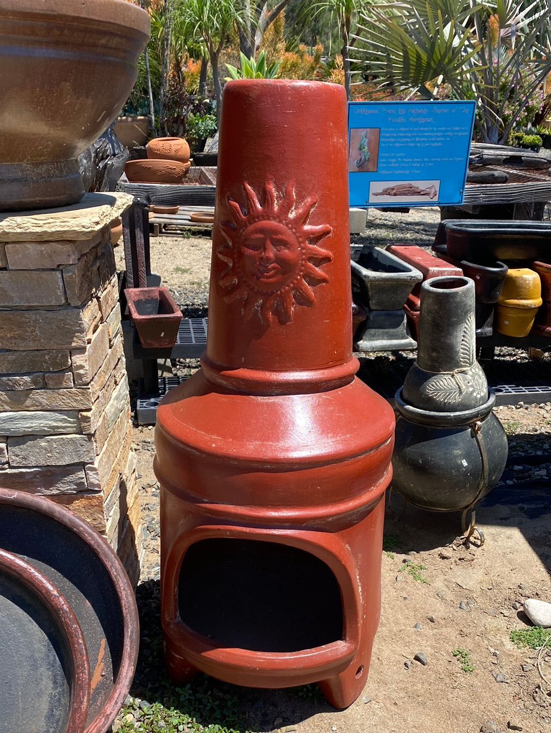 Sunset Chiminea