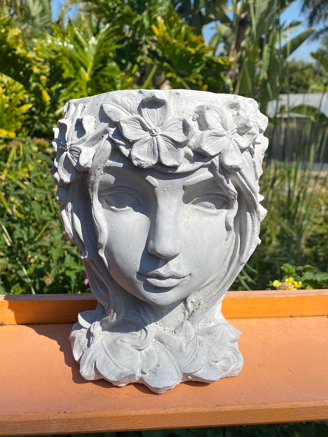 Assorted Head Planter Statues