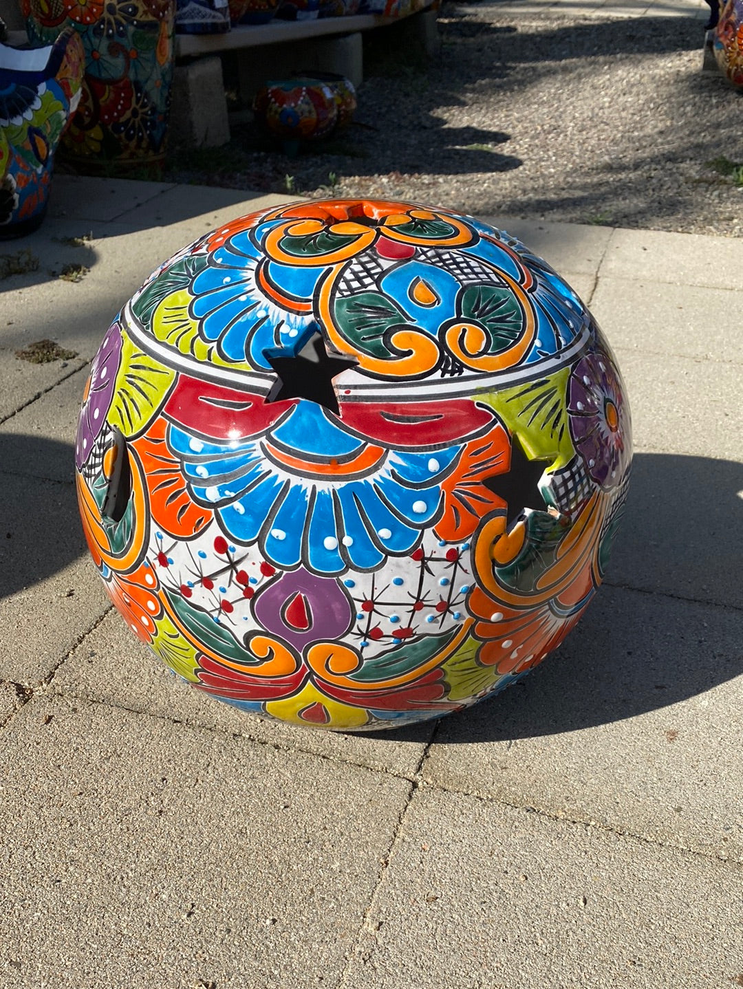 Felipe’s Talavera Sphere Pot