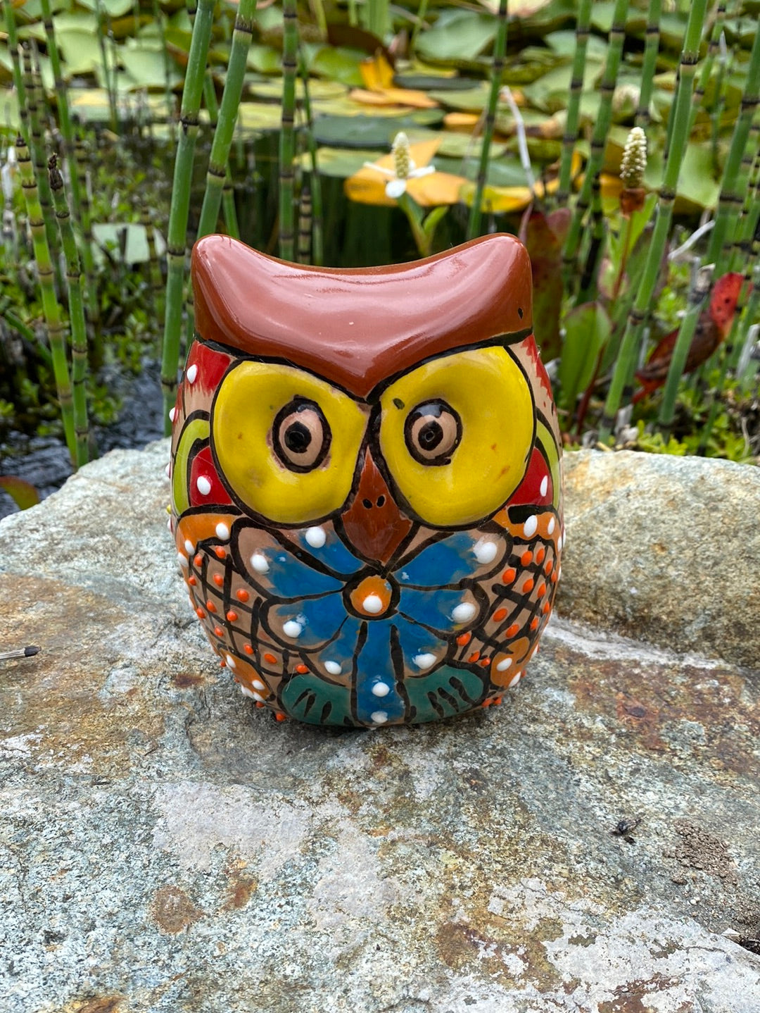 Felipe’s Talavera Owl Pot