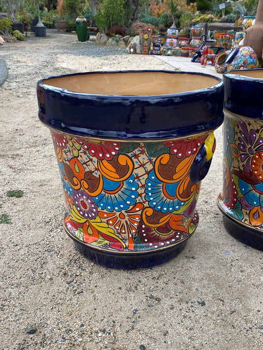 Felipe’s Talavera Vaso Hoop Pot