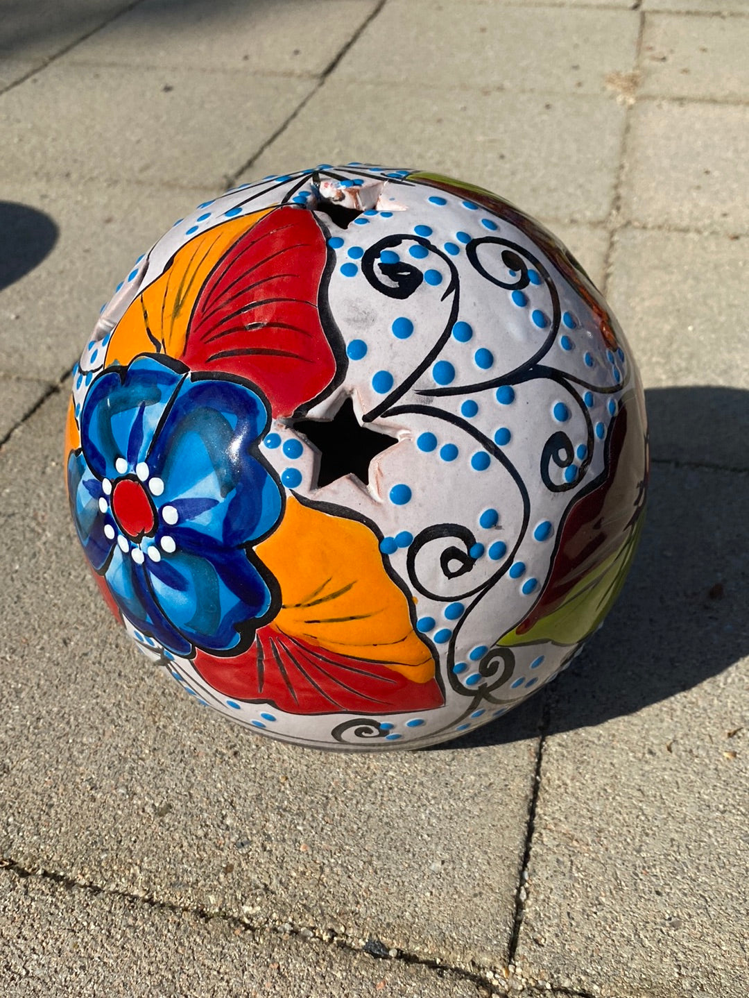 Felipe’s Talavera Sphere Pot