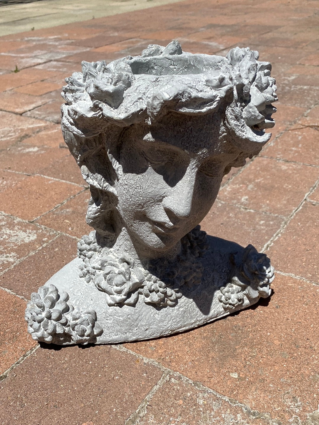 Assorted Head Planter Statues