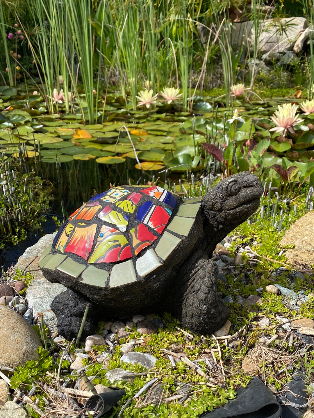 Talavera Tortoise Statue