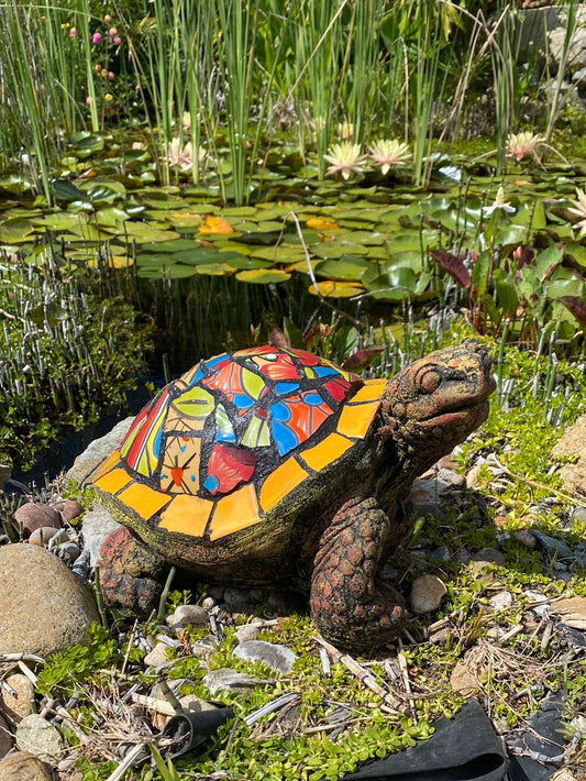 Talavera Tortoise Statue