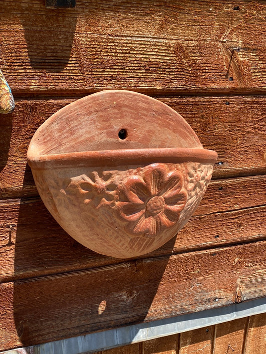 Terracotta Wall Mounted Pot