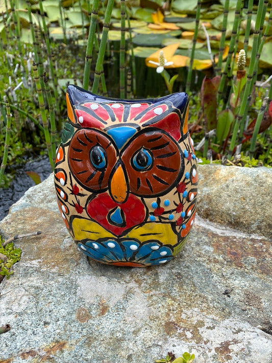 Felipe’s Talavera Owl Pot