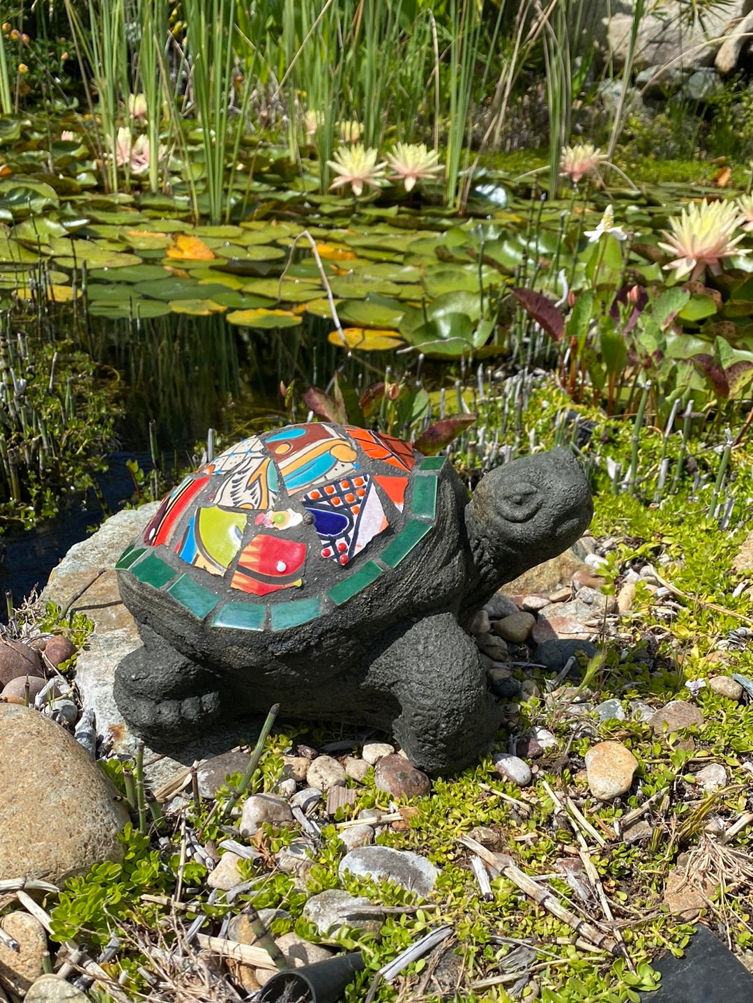 Talavera Tortoise Statue