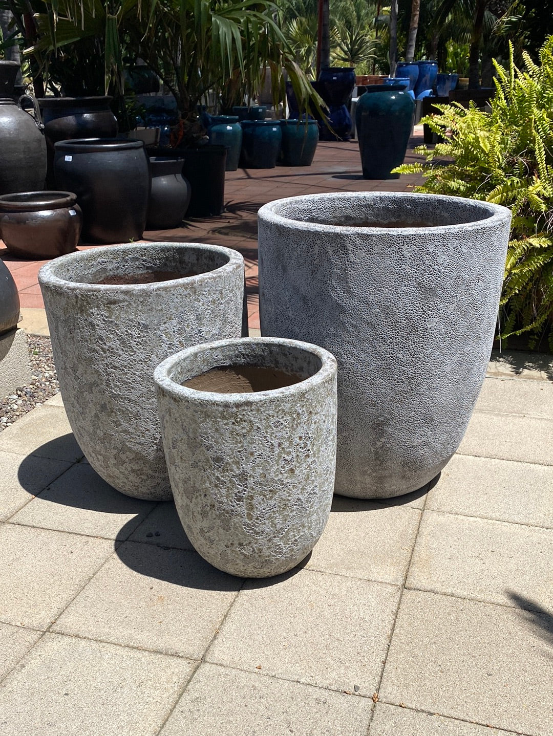 Ladera Hollowcreek Round Planter