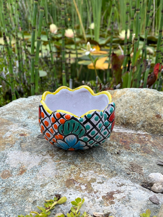 Felipe’s Talavera Lily Pot