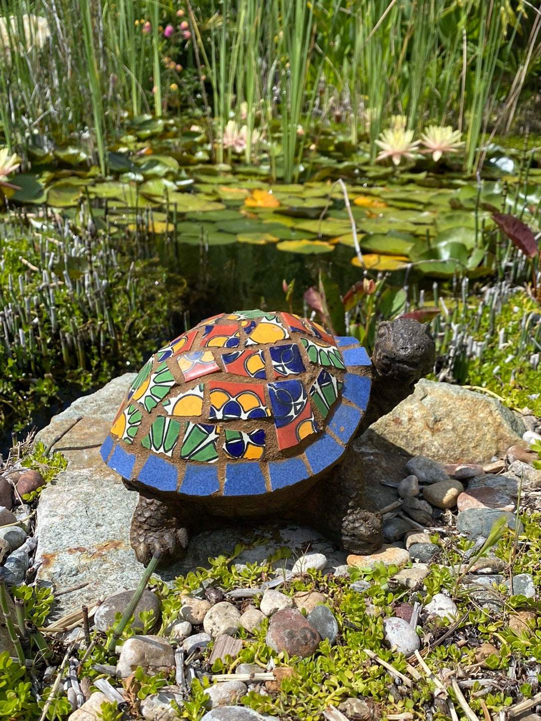 Talavera Tortoise Statue