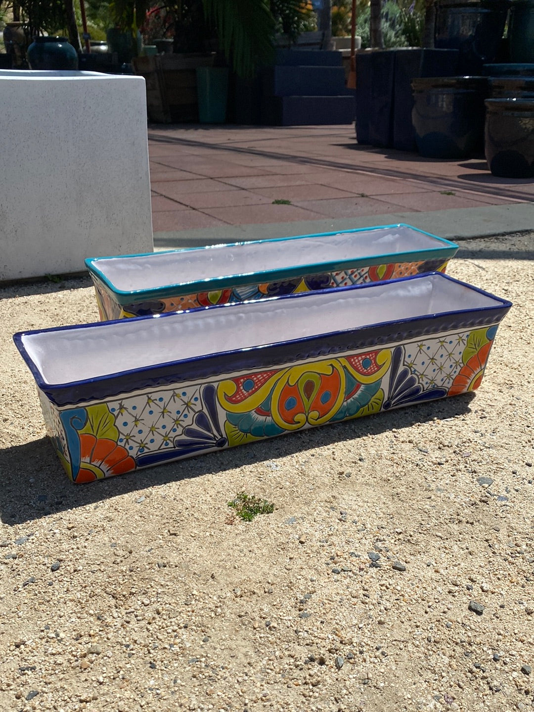 Talavera Window Box Pot