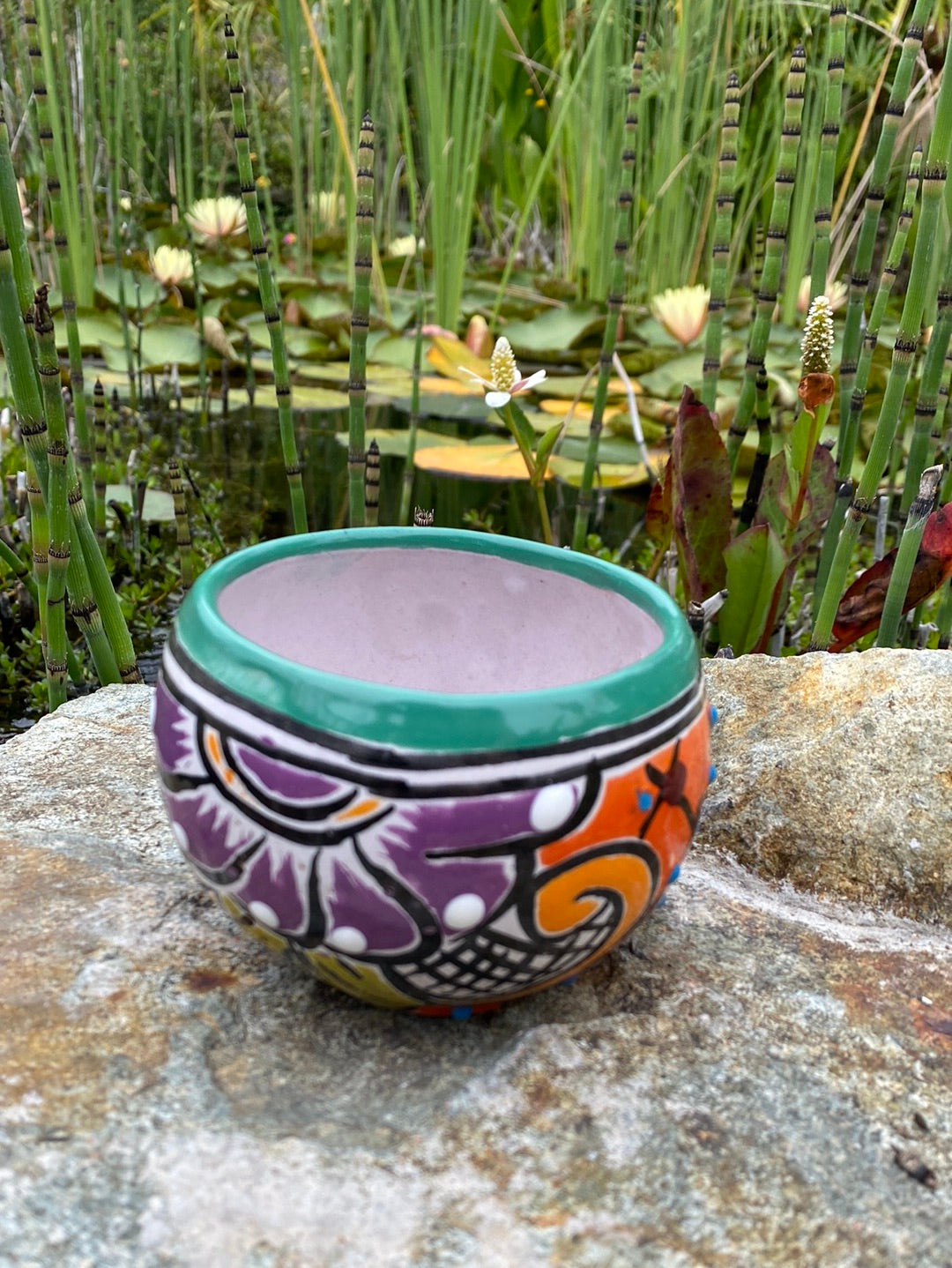 Felipe’s Talavera Ball Pot