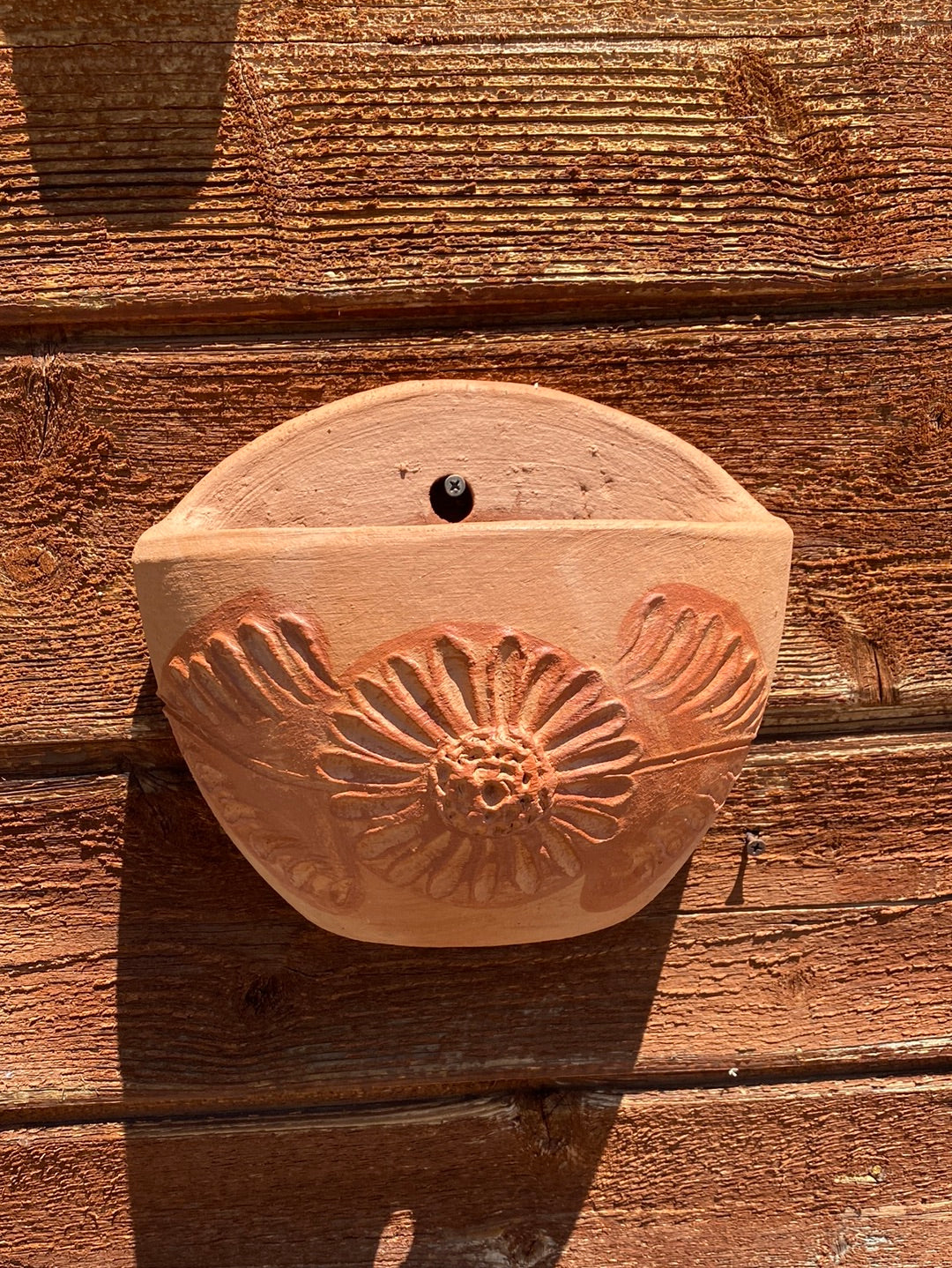 Terracotta Wall Mounted Pot