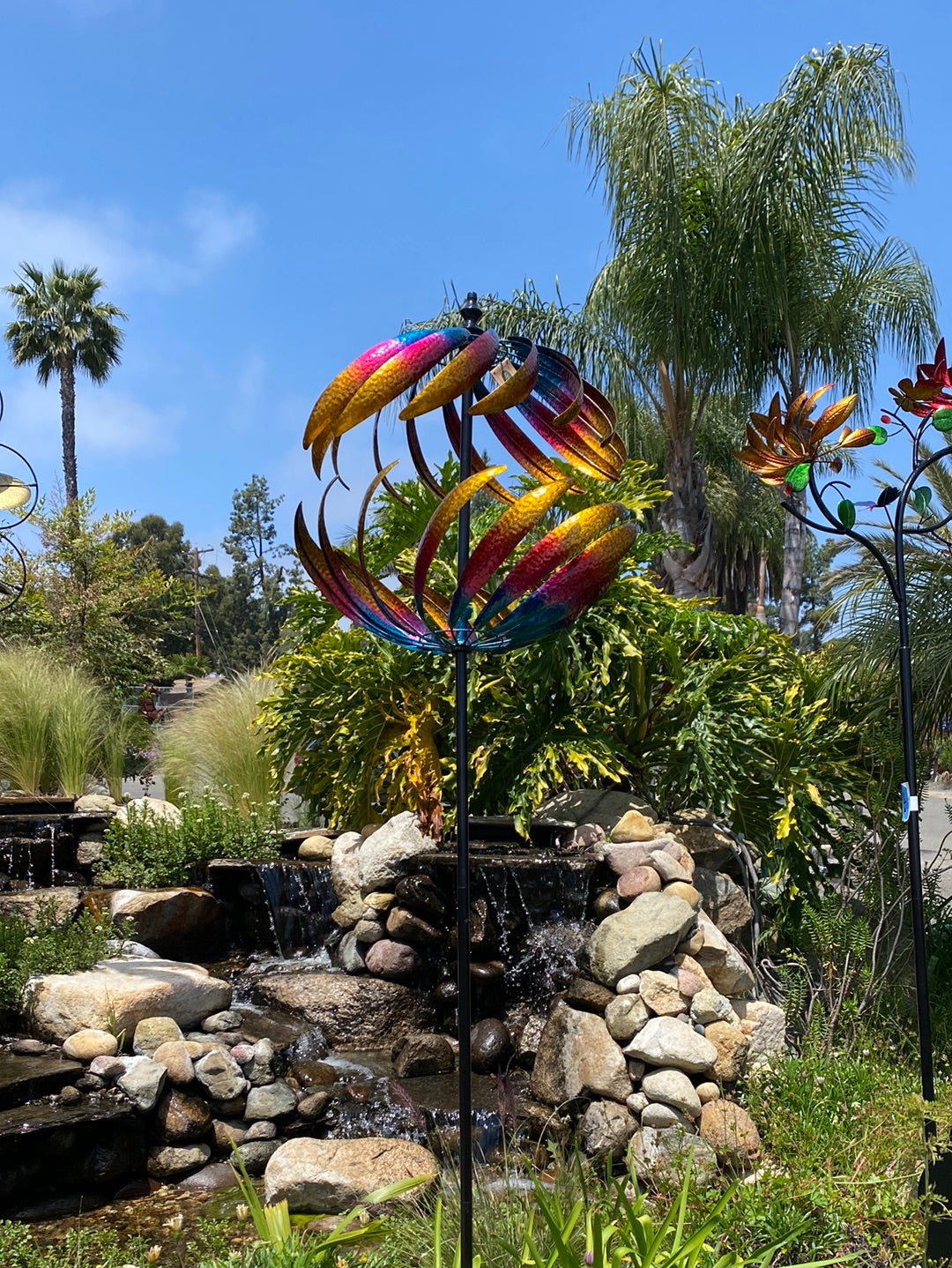 Cork Screw Wind Spinner