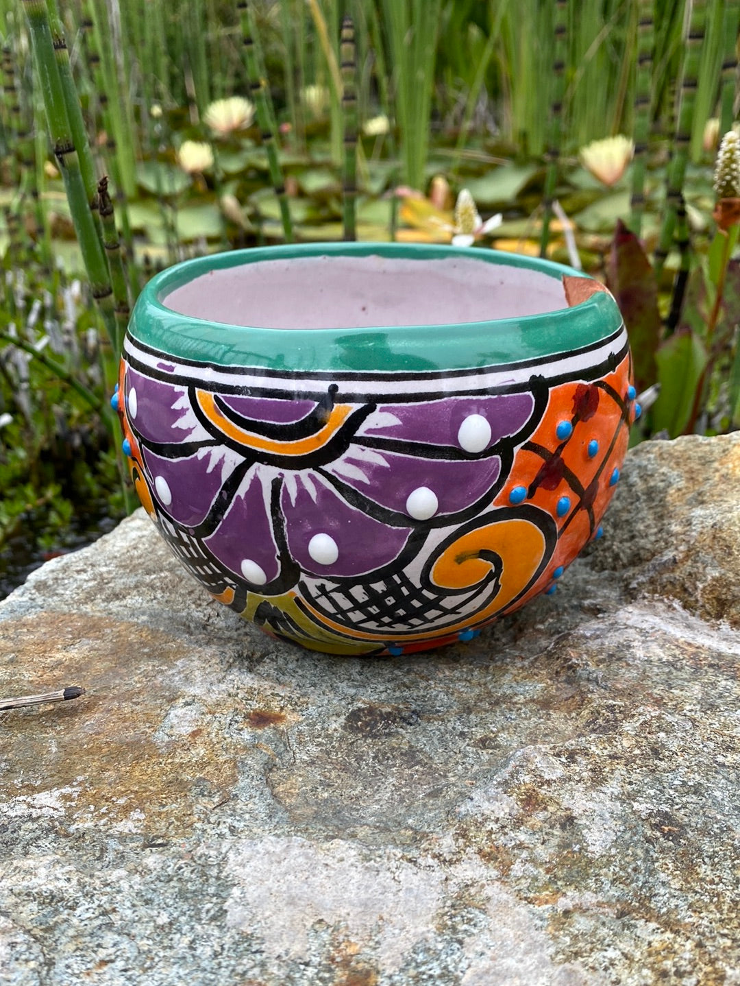 Felipe’s Talavera Ball Pot