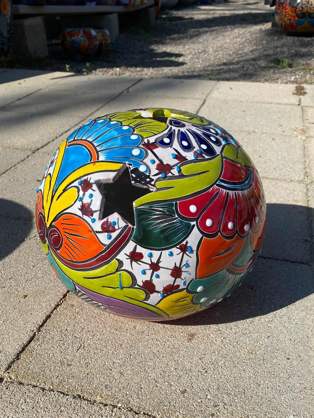 Felipe’s Talavera Sphere Pot