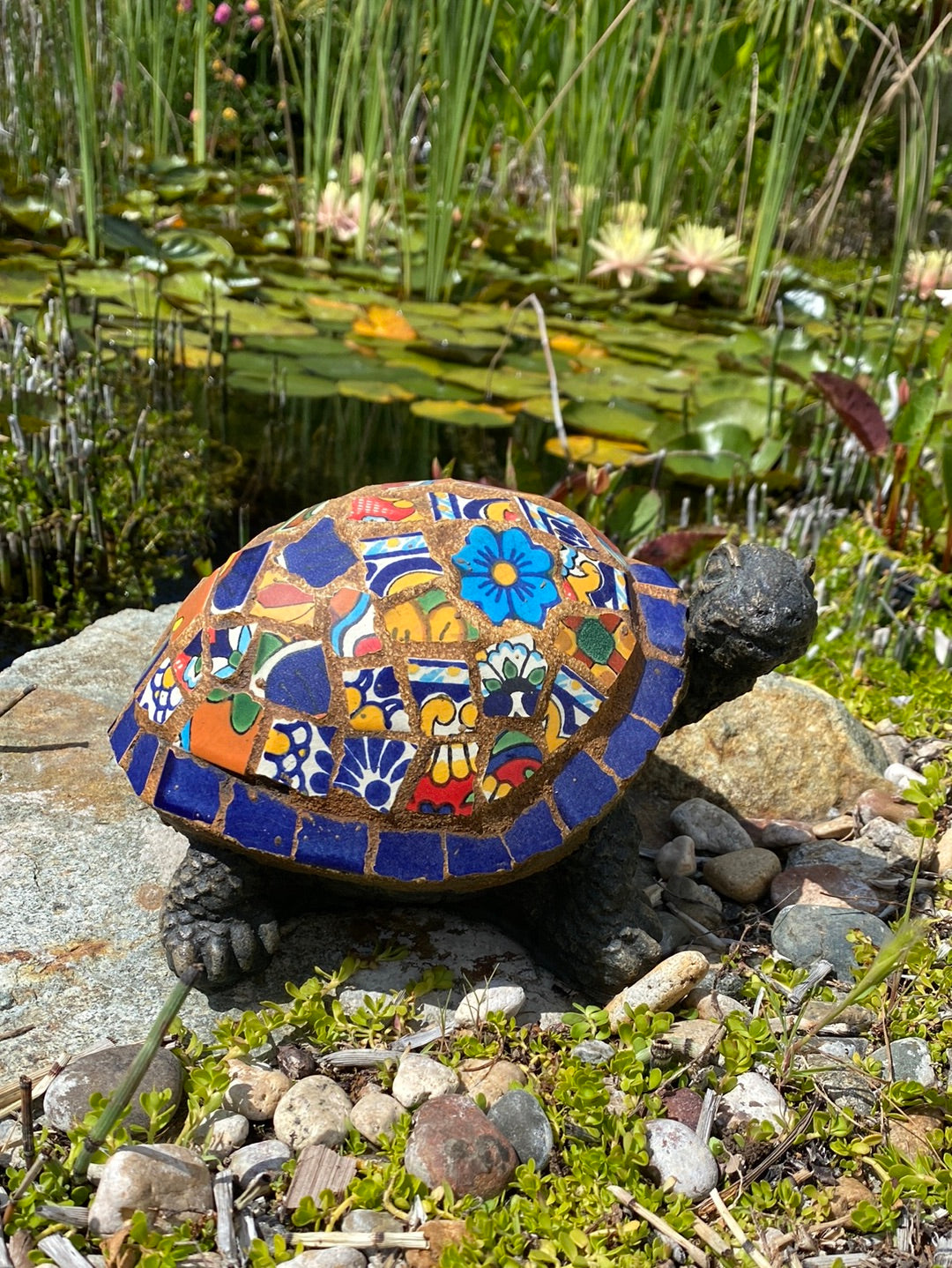 Talavera Tortoise Statue