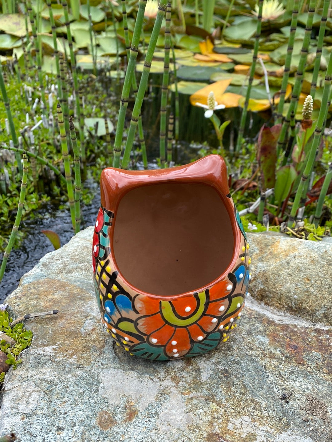 Felipe’s Talavera Owl Pot