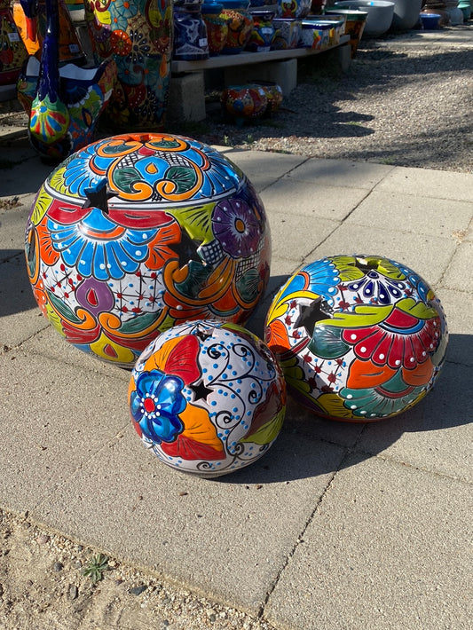 Felipe’s Talavera Sphere Pot