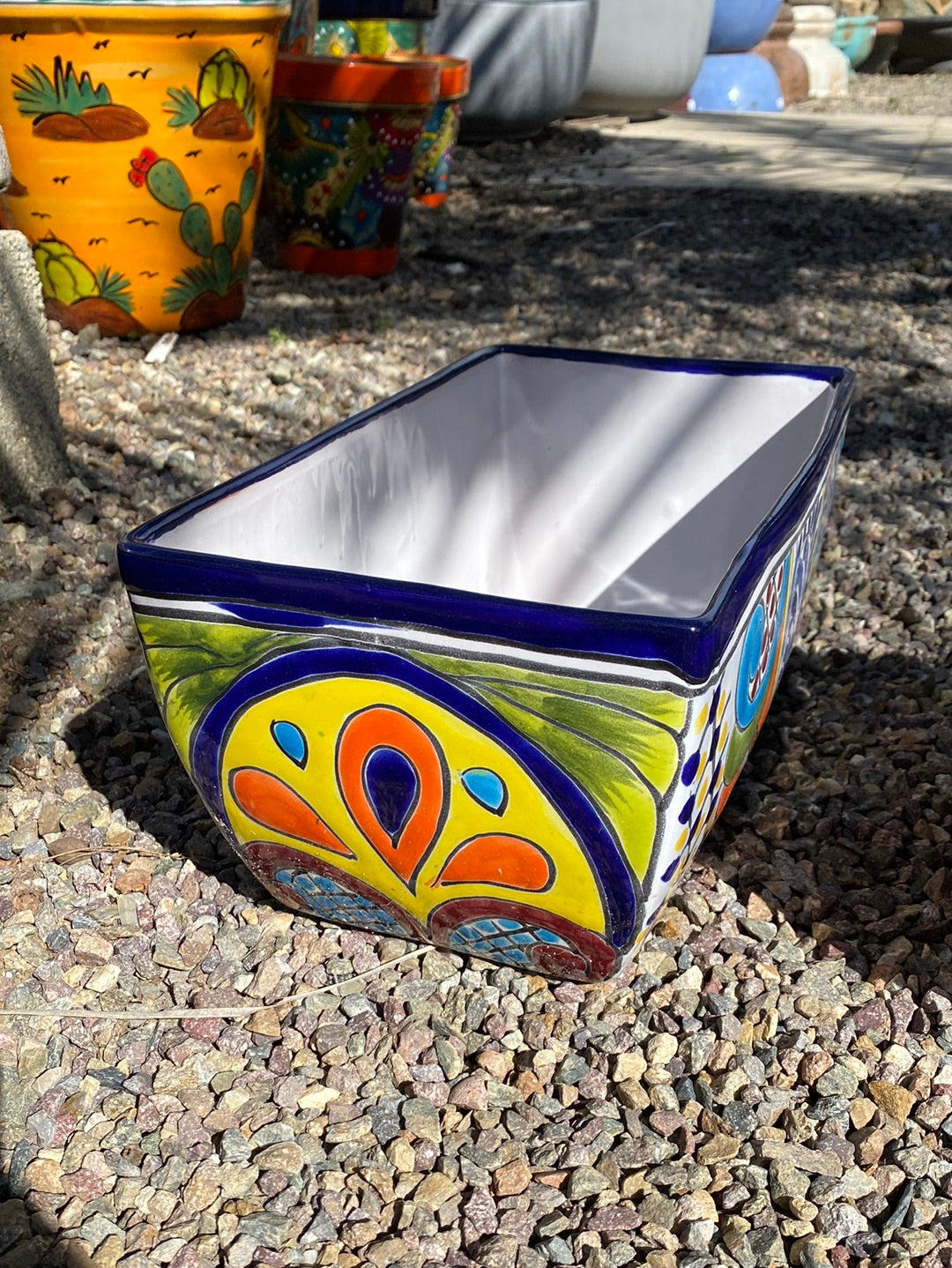 Talavera Rectangle Pot