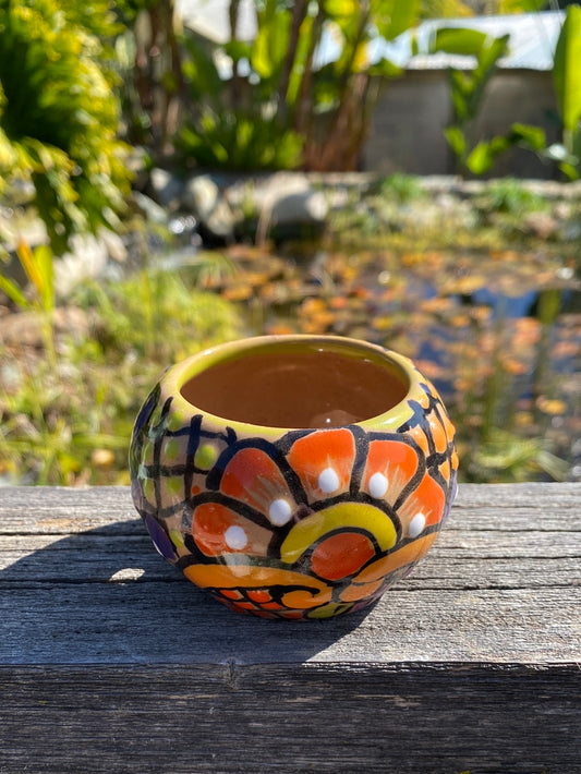 Felipe’s Talavera Tiny Ball Pot