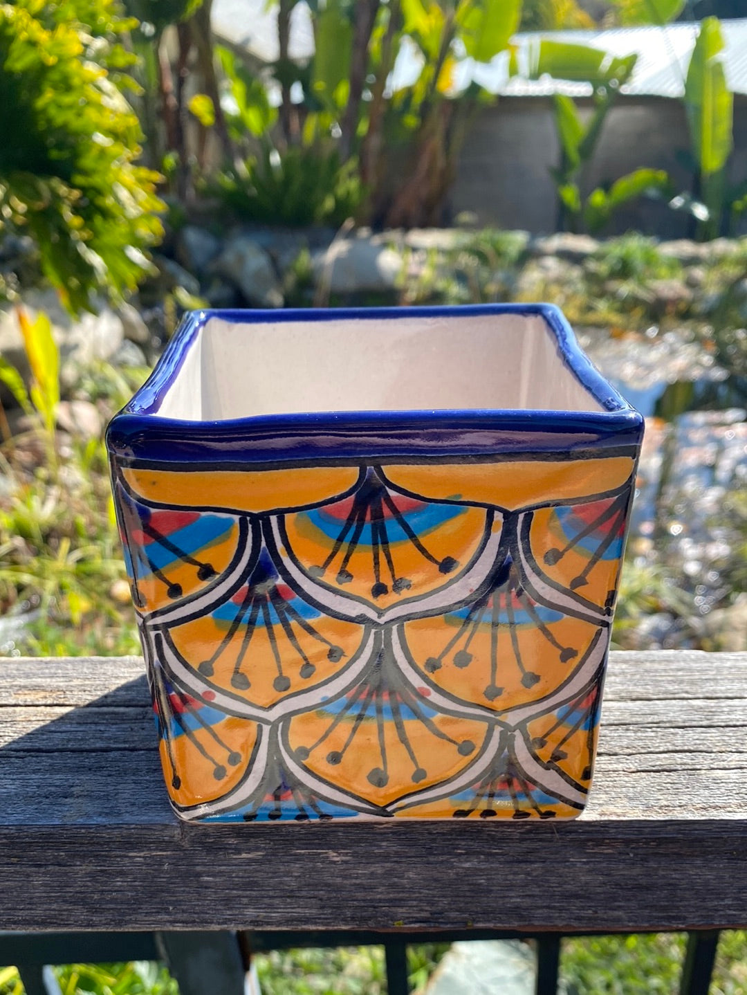 Talavera Square Pot