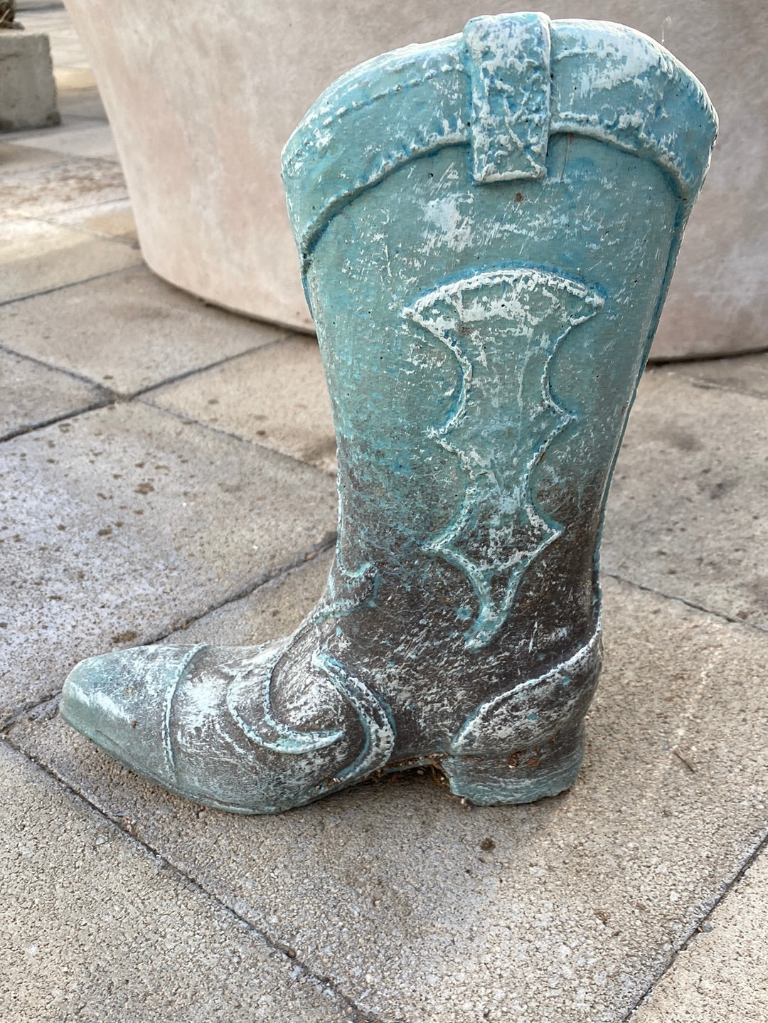 Boot Planter Statue