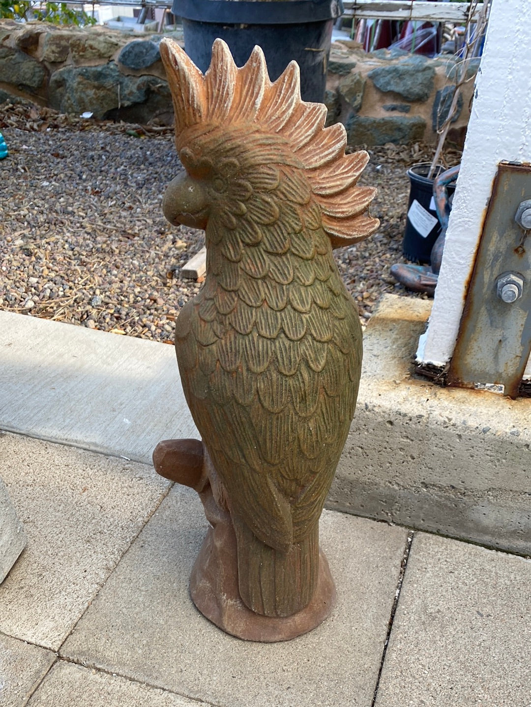 Parrot Statue