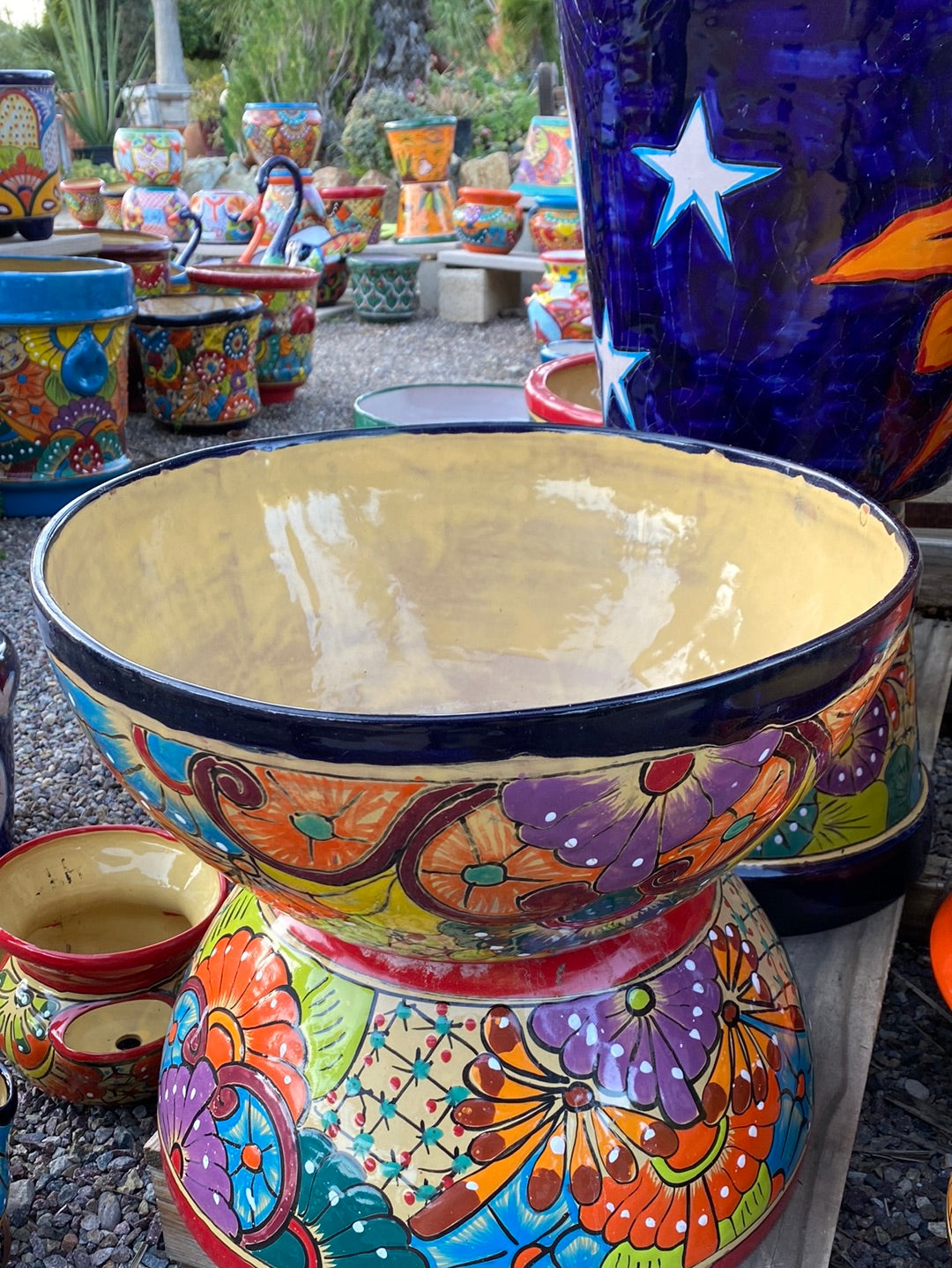 Felipe’s Talavera Bowl Pot