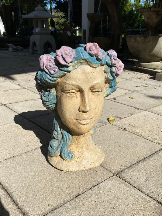 Assorted Head Planter Statues