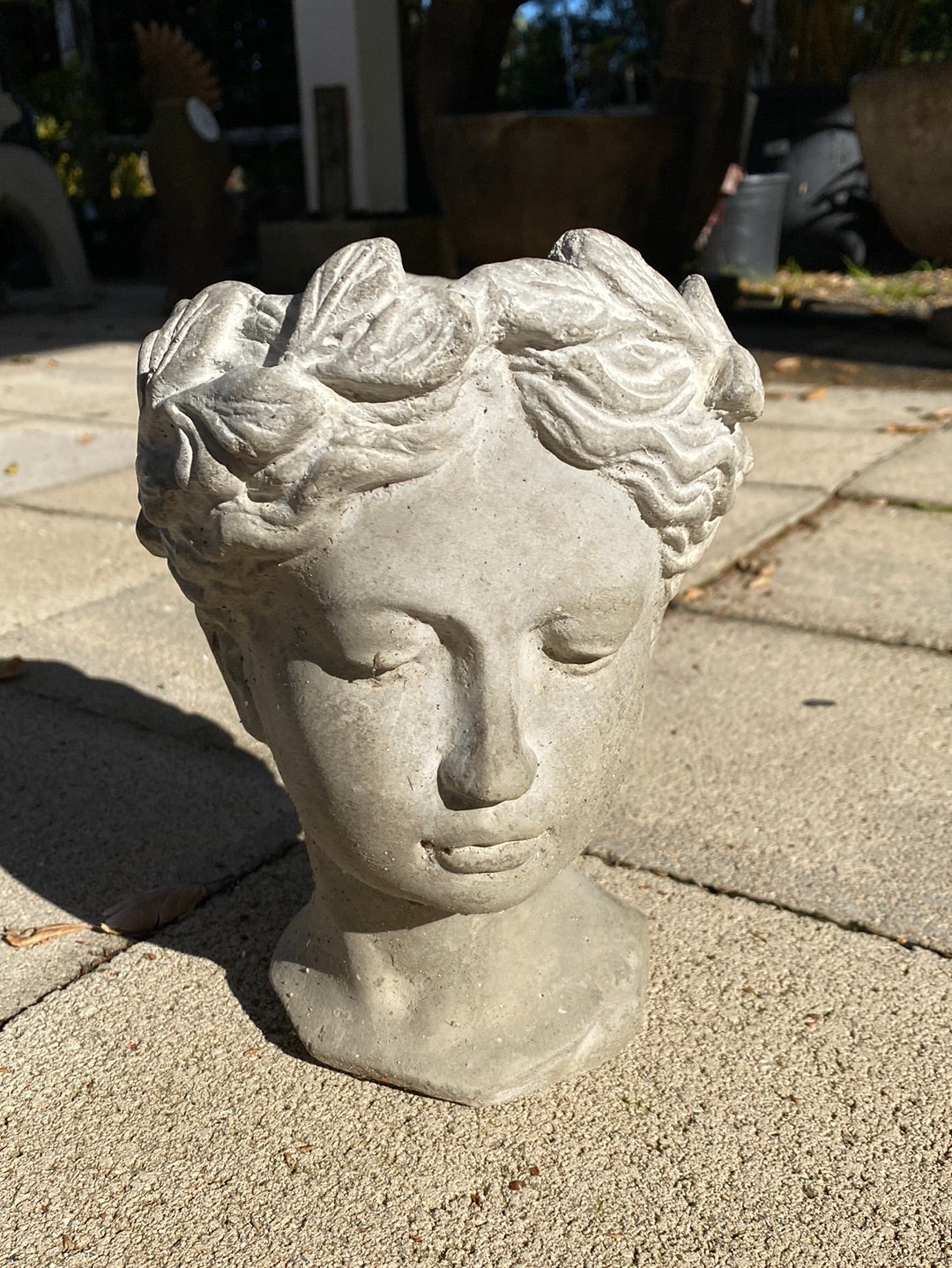 Assorted Head Planter Statues