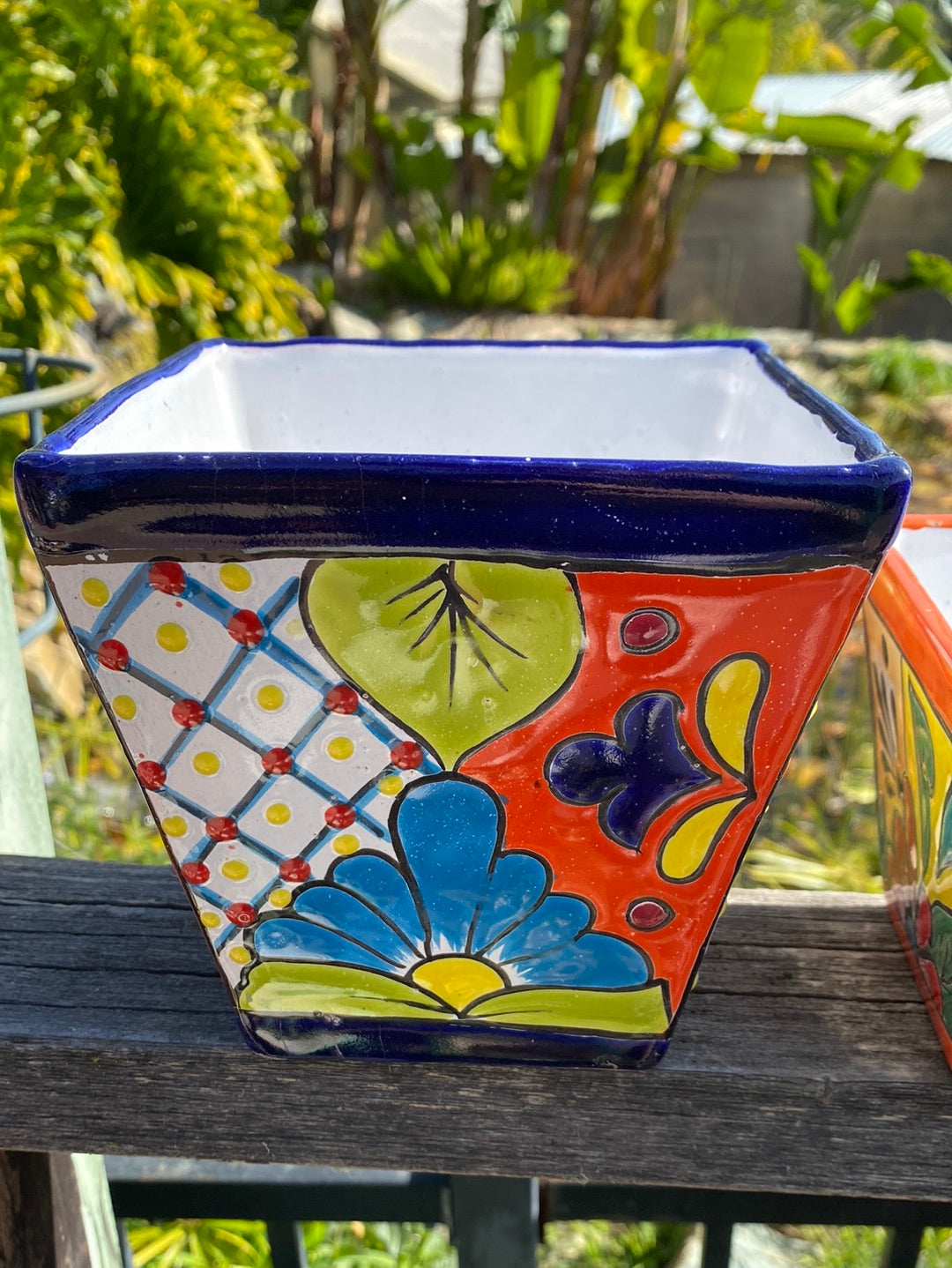 Talavera Pyramid Pot