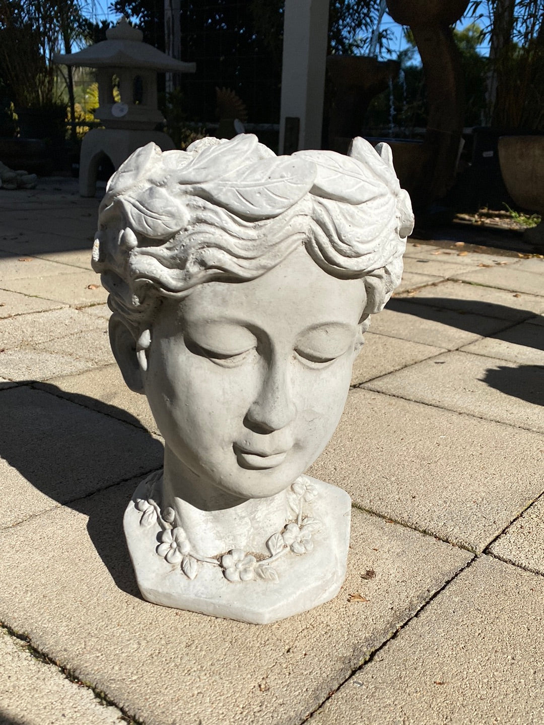 Assorted Head Planter Statues