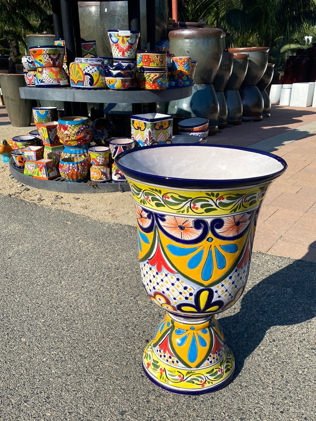 Talavera French Urn