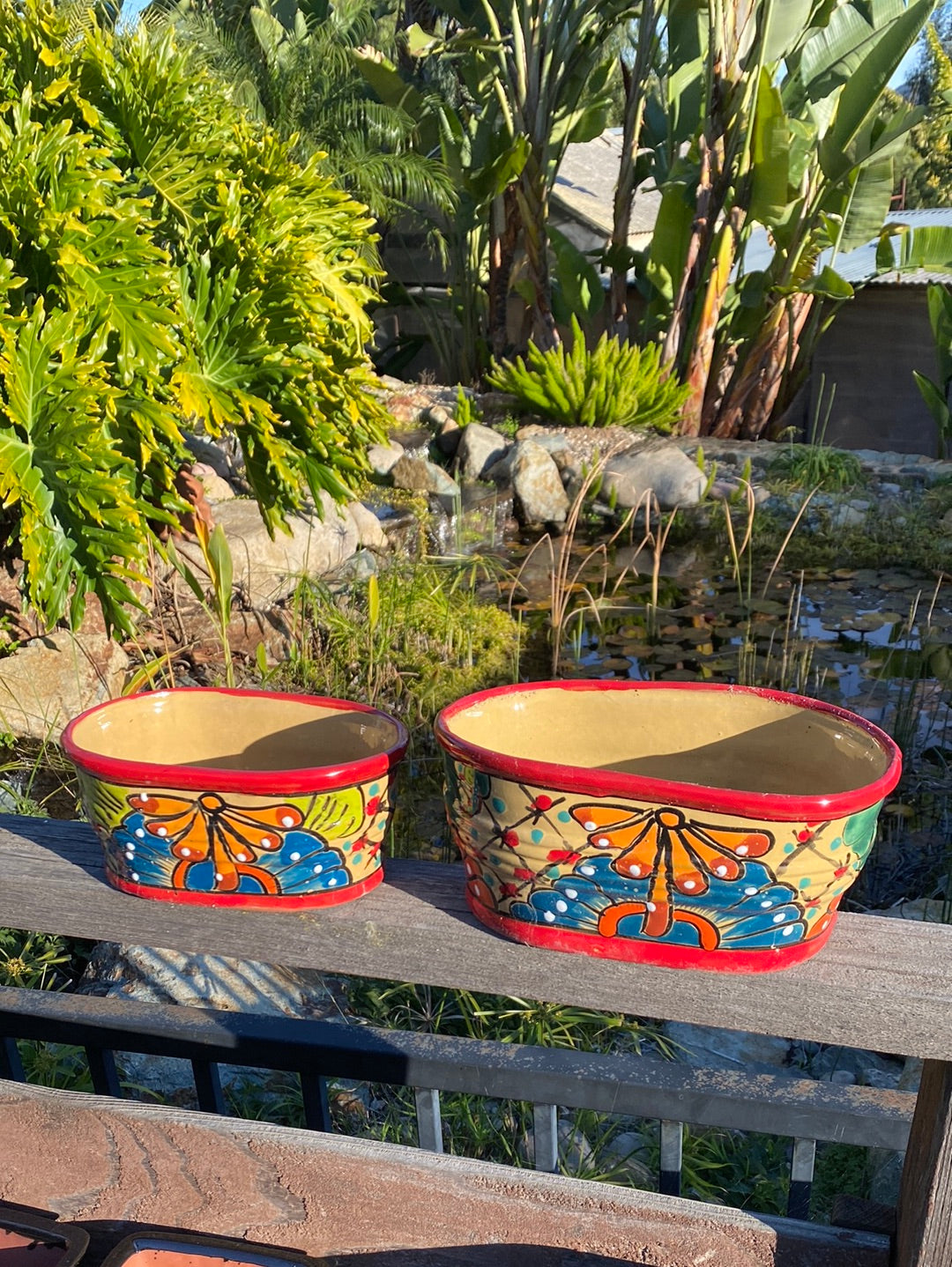 Felipe’s Talavera Canoe Pot