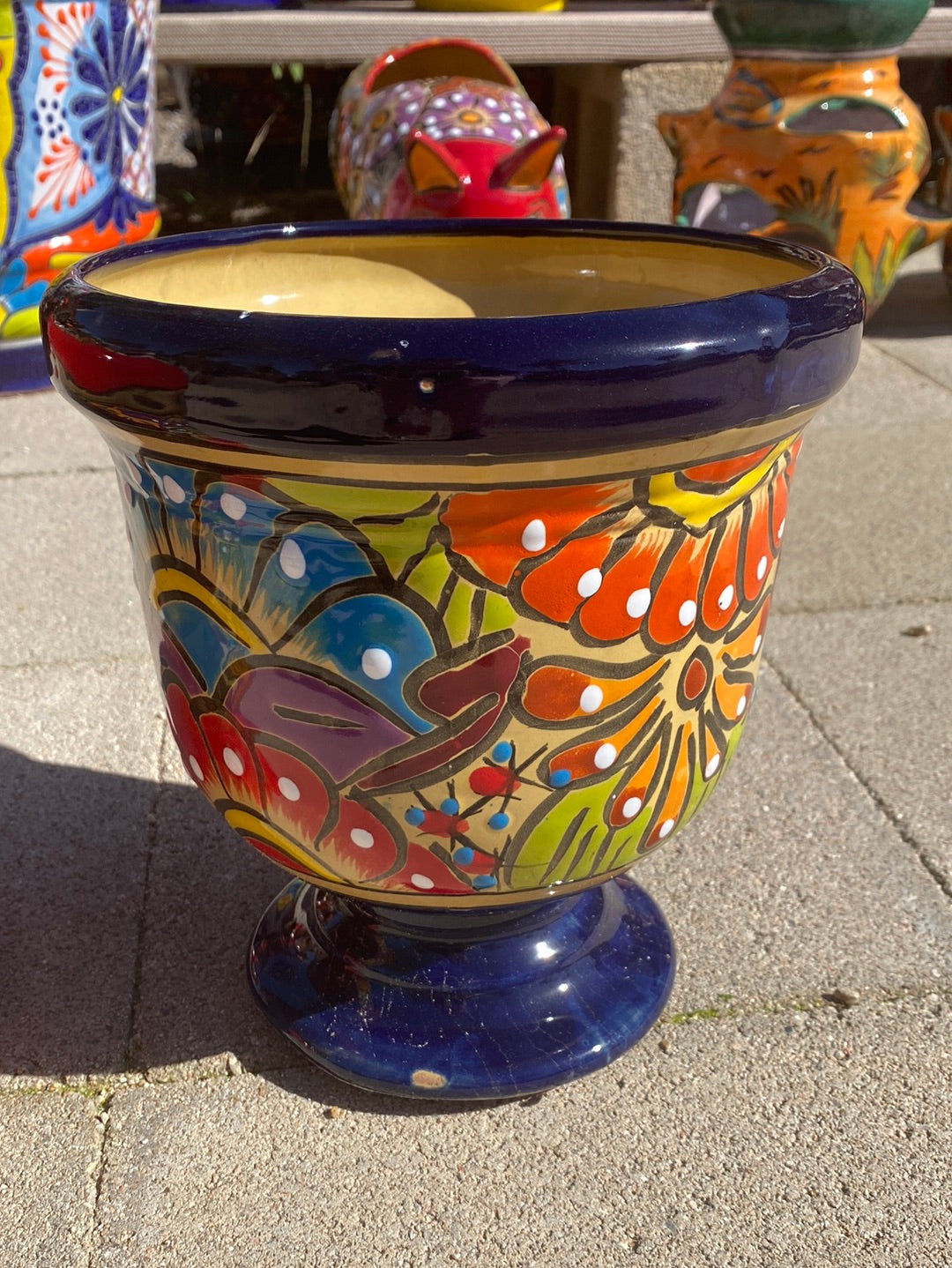 Felipe’s Talavera Cup Pot